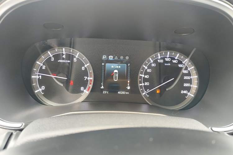 Used CHANGAN Ruicheng CC 2021 Blue Whale Edition 1.5T DCT Luxury Model Instrument Cluster