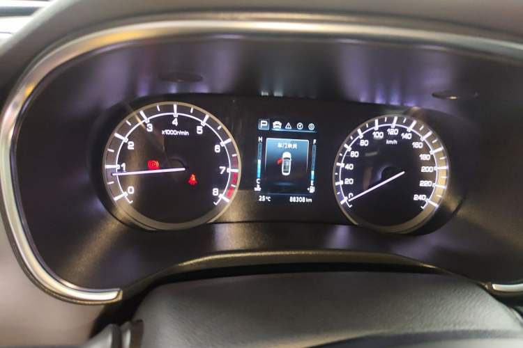Used CHANGAN Ruicheng CC 2021 Blue Whale Edition 1.5T DCT Luxury Model Instrument Cluster