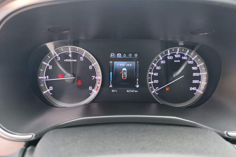 Used CHANGAN Ruicheng CC 2021 Blue Whale Edition 1.5T DCT Luxury Model Instrument Cluster