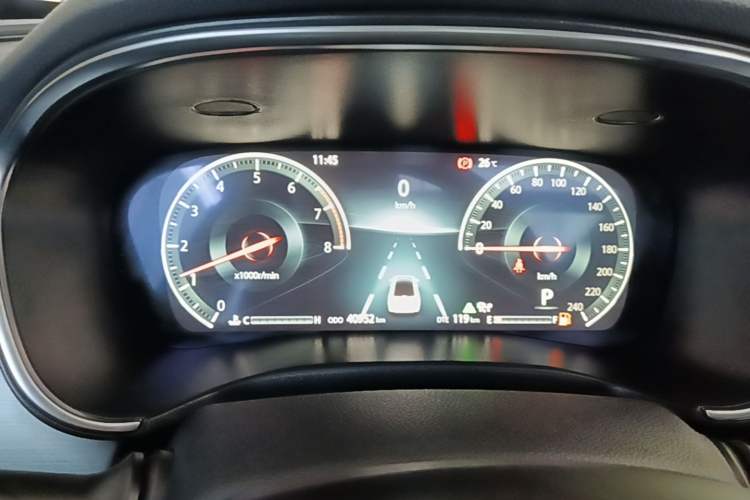 Used CHANGAN Ruicheng CC 2021 Blue Whale Edition 1.5T DCT Prestige Model Instrument Cluster