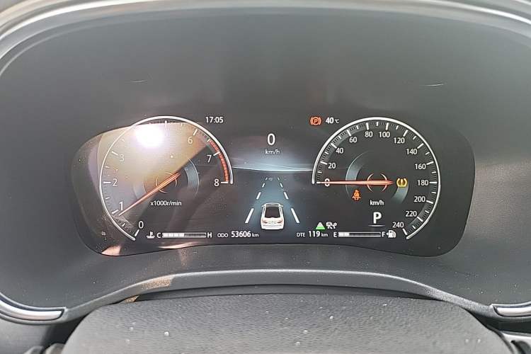 Used CHANGAN Ruicheng CC 2021 Blue Whale Edition 1.5T DCT Prestige Model Instrument Cluster