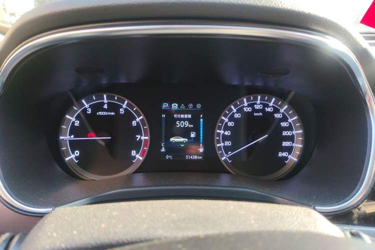 Used CHANGAN Ruicheng CC 2021 Blue Whale Edition 1.5T DCT Luxury Model Instrument Cluster