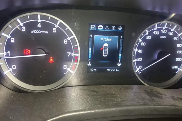 Used CHANGAN Ruicheng CC 2021 Blue Whale Edition 1.5T DCT Luxury Model Instrument Cluster