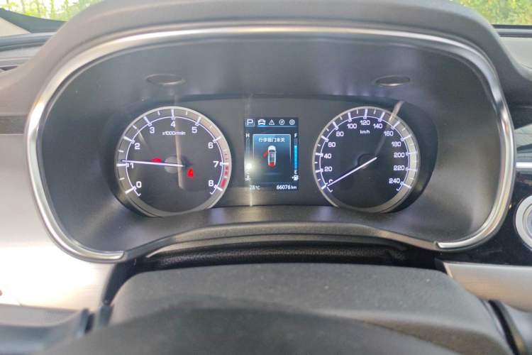 Used CHANGAN Ruicheng CC 2021 Blue Whale Edition 1.5T DCT Elite Model Instrument Cluster