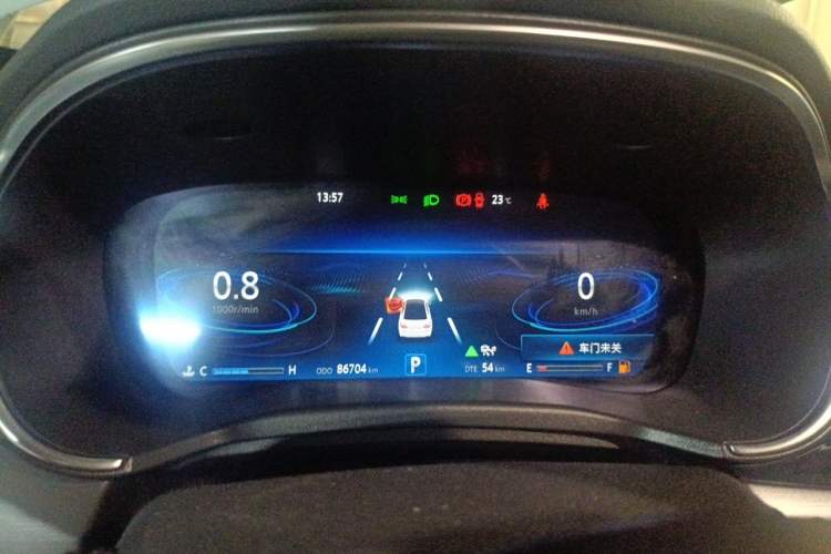 Used CHANGAN Ruicheng CC 2021 Blue Whale Edition 1.5T DCT Prestige Model Instrument Cluster