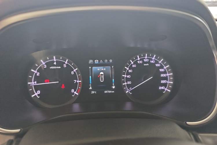 Used CHANGAN Ruicheng CC 2021 Blue Whale Edition 1.5T DCT Luxury Model Instrument Cluster