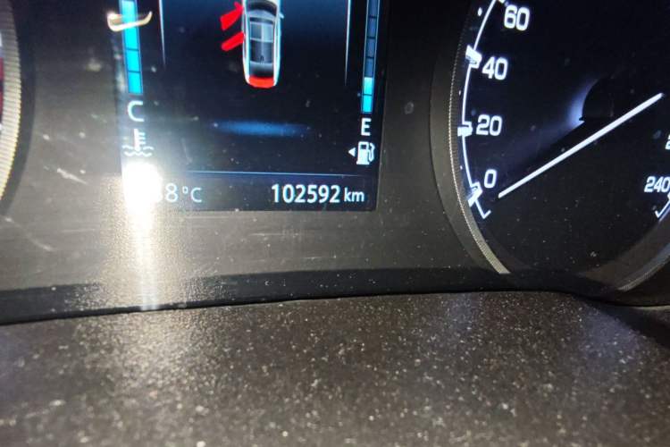 Used CHANGAN Ruicheng CC 2021 Blue Whale Edition 1.5T DCT Luxury Model Odometer Close Up
