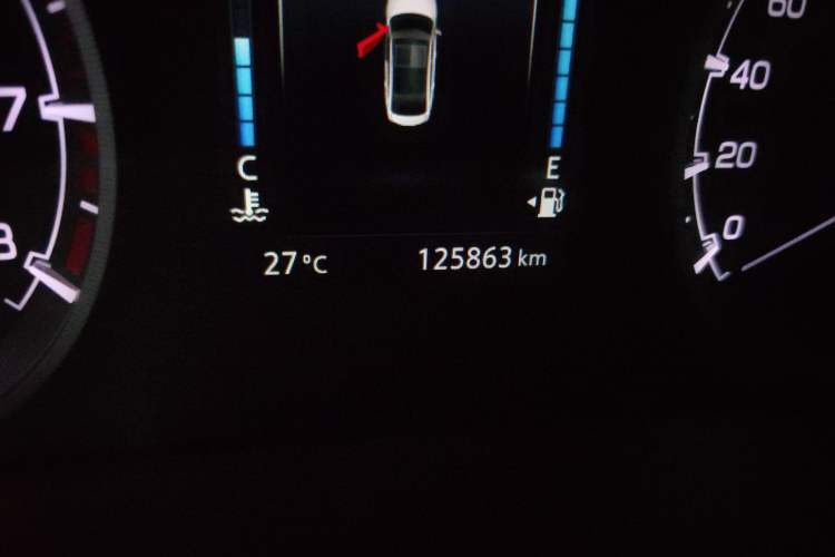 Used CHANGAN Ruicheng CC 2021 Blue Whale Edition 1.5T DCT Luxury Model Odometer Close Up