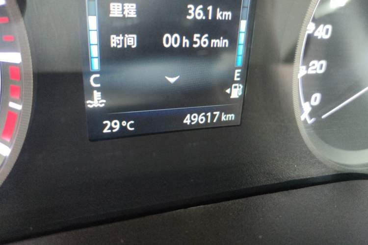 Used CHANGAN Ruicheng CC 2021 Blue Whale Edition 1.5T DCT Luxury Model Odometer Close Up