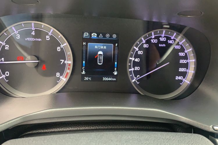 Used CHANGAN Ruicheng CC 2021 Blue Whale Edition 1.5T DCT Luxury Model Odometer Close Up