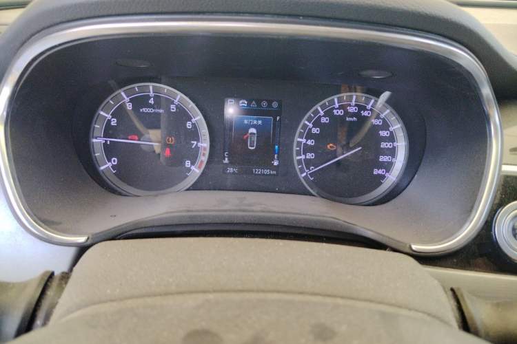 Used CHANGAN Ruicheng CC 2021 Blue Whale Edition 1.5T DCT Luxury Model Odometer Close Up