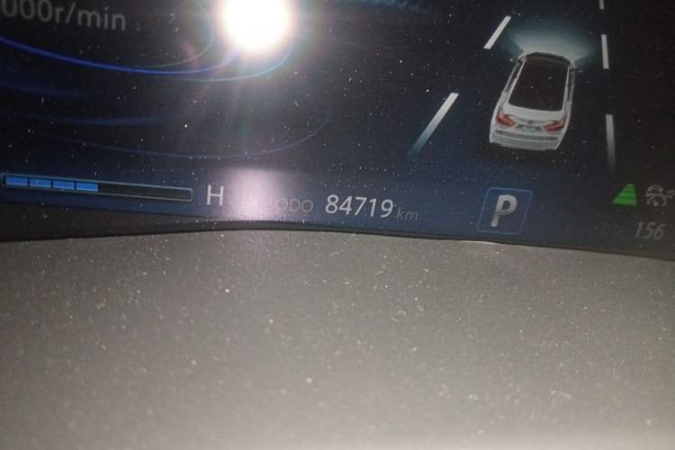 Used CHANGAN Ruicheng CC 2021 Blue Whale Edition 1.5T DCT Prestige Model Odometer Close Up