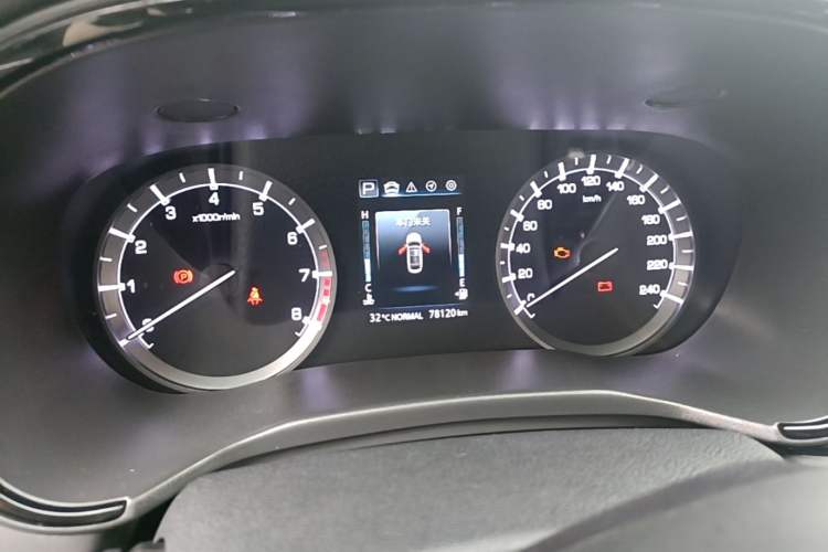 Used CHANGAN Ruicheng CC 2022 Blue Whale Edition 1.5T DCT Luxury Model Instrument Cluster