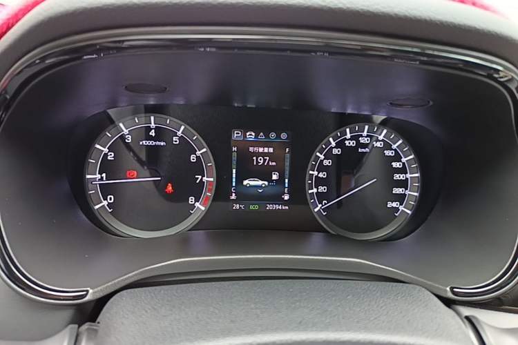 Used CHANGAN Ruicheng CC 2022 Blue Whale Edition 1.5T DCT Luxury Model Instrument Cluster