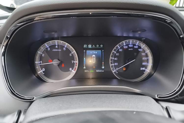 Used CHANGAN Ruicheng CC 2022 Blue Whale Edition 1.5T DCT Luxury Model Instrument Cluster