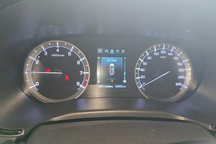 Used CHANGAN Ruicheng CC 2022 Blue Whale Edition 1.5T DCT Luxury Model Instrument Cluster
