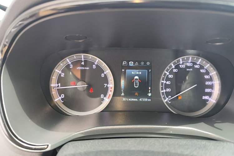 Used CHANGAN Ruicheng CC 2022 Blue Whale Edition 1.5T DCT Luxury Model Instrument Cluster