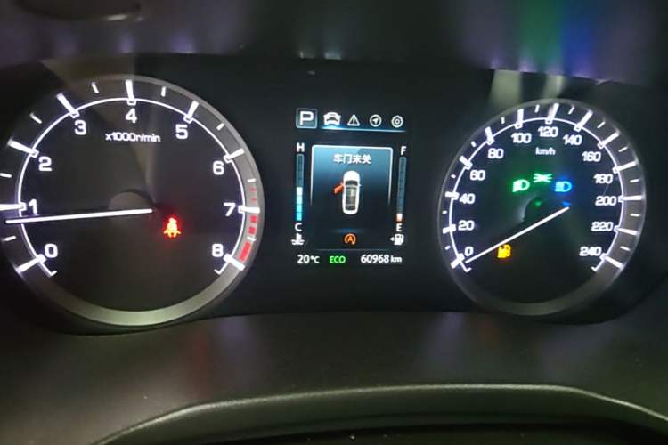 Used CHANGAN Ruicheng CC 2022 Blue Whale Edition 1.5T DCT Luxury Model Instrument Cluster