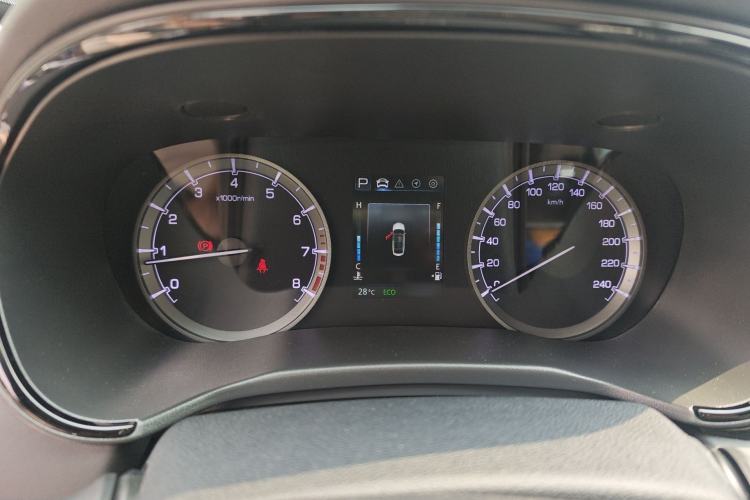 Used CHANGAN Ruicheng CC 2022 Blue Whale Edition 1.5T DCT Luxury Model Instrument Cluster