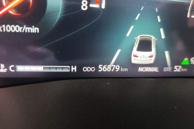 Used CHANGAN Ruicheng CC 2022 Blue Whale Edition 1.5T DCT Prestige Model Odometer Close Up