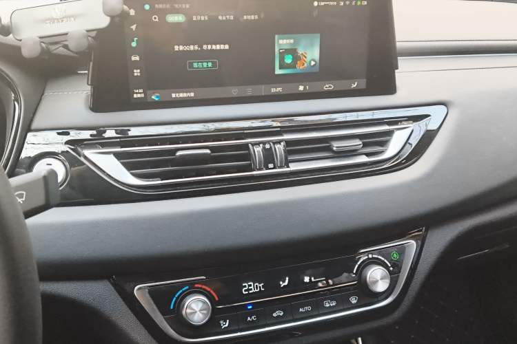 Used CHANGAN Ruicheng CC 2022 Blue Whale Edition 1.5T DCT Prestige Model Audio And AC Panel