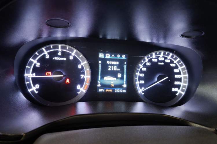 Used CHANGAN Ruicheng CC 2022 Blue Whale Edition 1.5T DCT Luxury Model Instrument Cluster