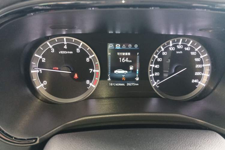 Used CHANGAN Ruicheng CC 2022 Blue Whale Edition 1.5T DCT Luxury Model Instrument Cluster