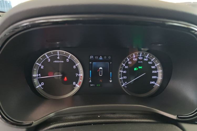 Used CHANGAN Ruicheng CC 2022 Blue Whale Edition 1.5T DCT Luxury Model Instrument Cluster