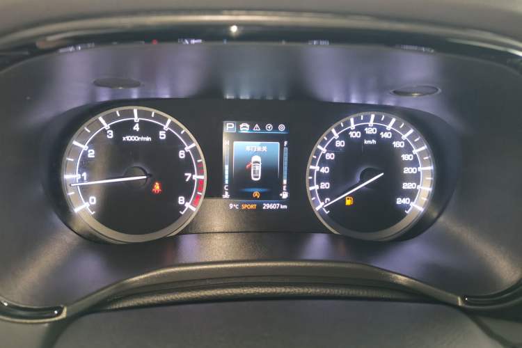 Used CHANGAN Ruicheng CC 2022 Blue Whale Edition 1.5T DCT Luxury Model Instrument Cluster