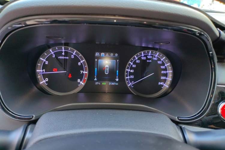 Used CHANGAN Ruicheng CC 2022 Blue Whale Edition 1.5T DCT Luxury Model Instrument Cluster