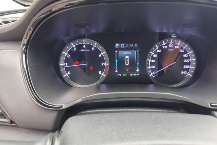 Used CHANGAN Ruicheng CC 2022 Blue Whale Edition 1.5T DCT Luxury Model Instrument Cluster