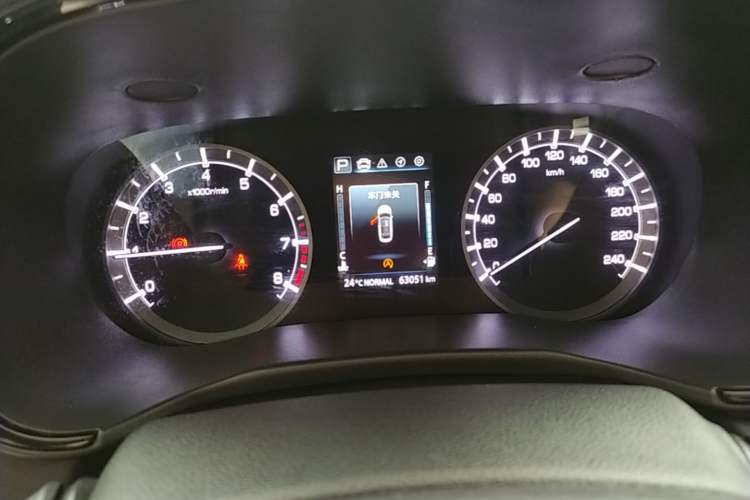 Used CHANGAN Ruicheng CC 2022 Blue Whale Edition 1.5T DCT Luxury Model Instrument Cluster