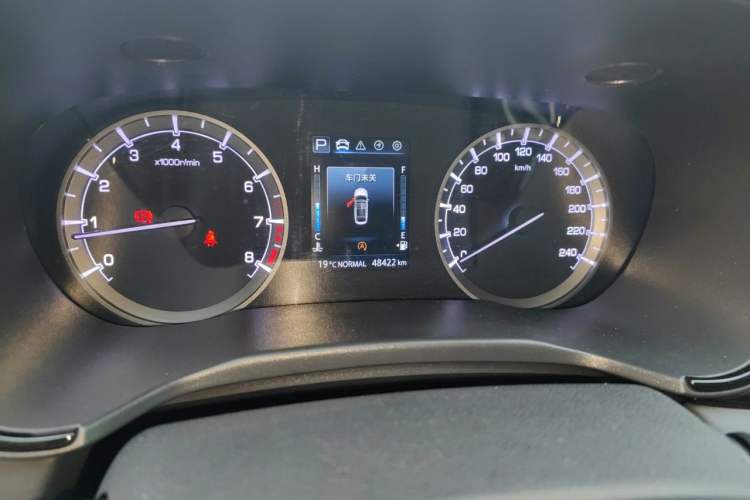 Used CHANGAN Ruicheng CC 2022 Blue Whale Edition 1.5T DCT Luxury Model Instrument Cluster
