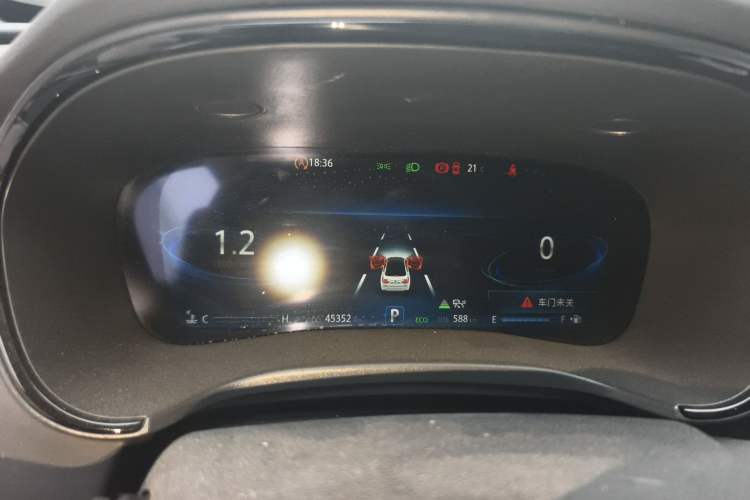 Used CHANGAN Ruicheng CC 2022 Blue Whale Edition 1.5T DCT Prestige Model Instrument Cluster