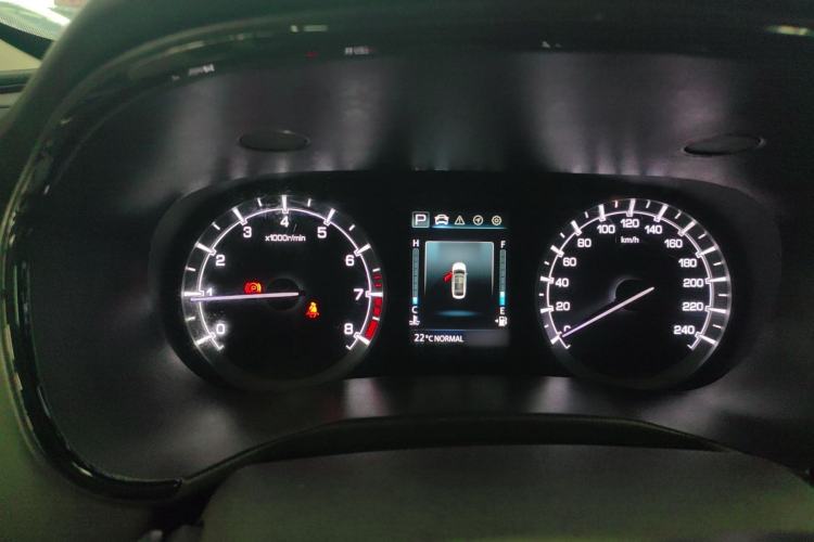 Used CHANGAN Ruicheng CC 2022 Blue Whale Edition 1.5T DCT Luxury Model Instrument Cluster
