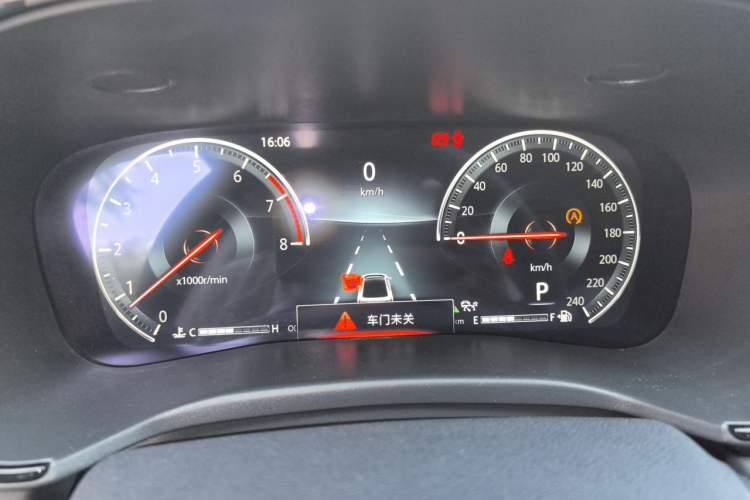 Used CHANGAN Ruicheng CC 2022 Blue Whale Edition 1.5T DCT Prestige Model Instrument Cluster