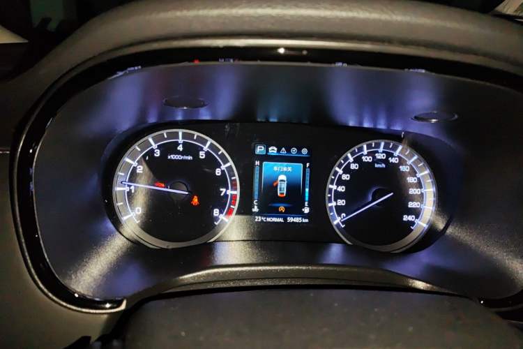 Used CHANGAN Ruicheng CC 2022 Blue Whale Edition 1.5T DCT Luxury Model Instrument Cluster