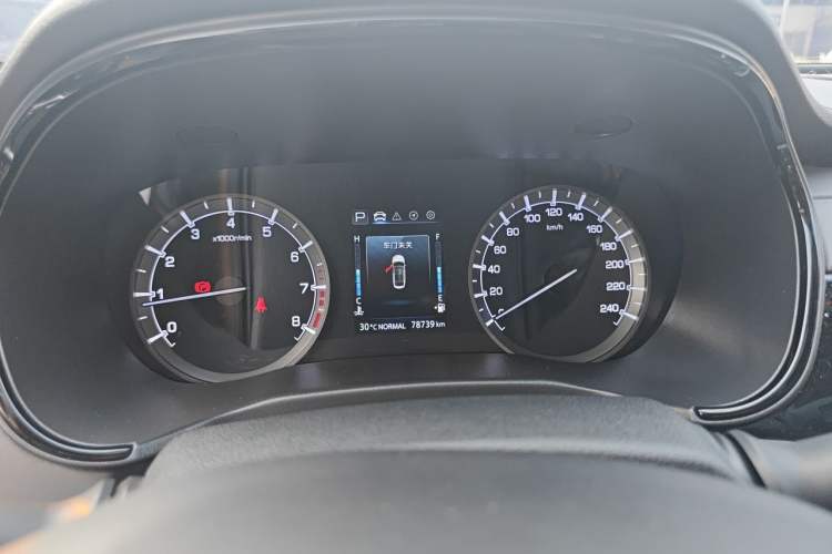 Used CHANGAN Ruicheng CC 2022 Blue Whale Edition 1.5T DCT Elite Model Instrument Cluster