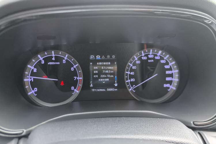 Used CHANGAN Ruicheng CC 2022 Blue Whale Edition 1.5T DCT Luxury Model Instrument Cluster