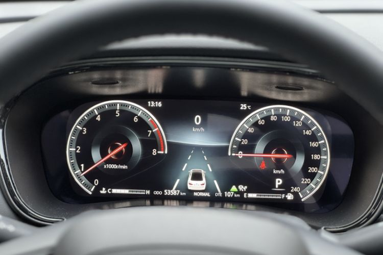 Used CHANGAN Ruicheng CC 2022 Blue Whale Edition 1.5T DCT Prestige Model Odometer Close Up
