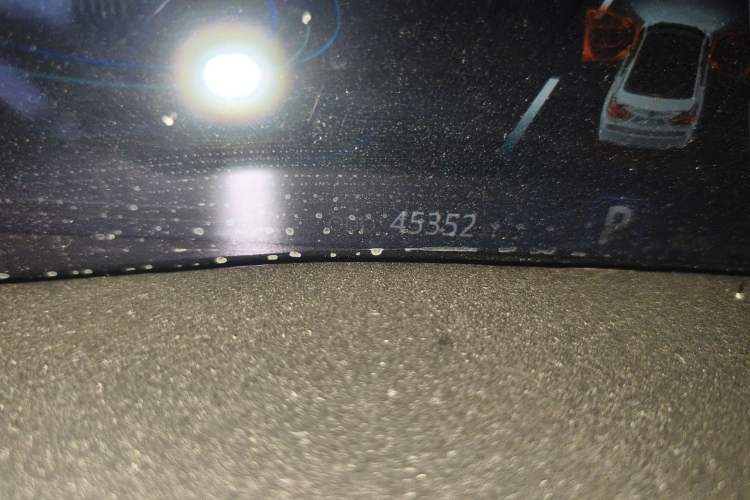 Used CHANGAN Ruicheng CC 2022 Blue Whale Edition 1.5T DCT Prestige Model Odometer Close Up