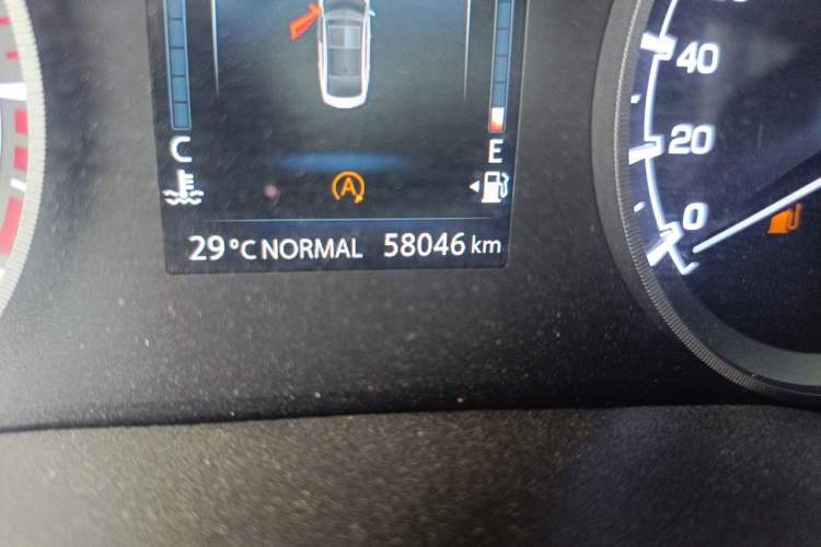 Used CHANGAN Ruicheng CC 2022 Blue Whale Edition 1.5T DCT Luxury Model Odometer Close Up