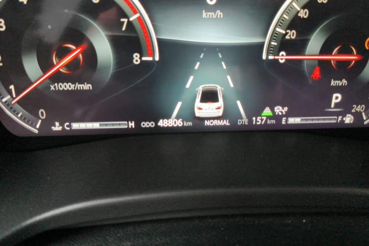 Used CHANGAN Ruicheng CC 2022 Blue Whale Edition 1.5T DCT Prestige Model Odometer Close Up
