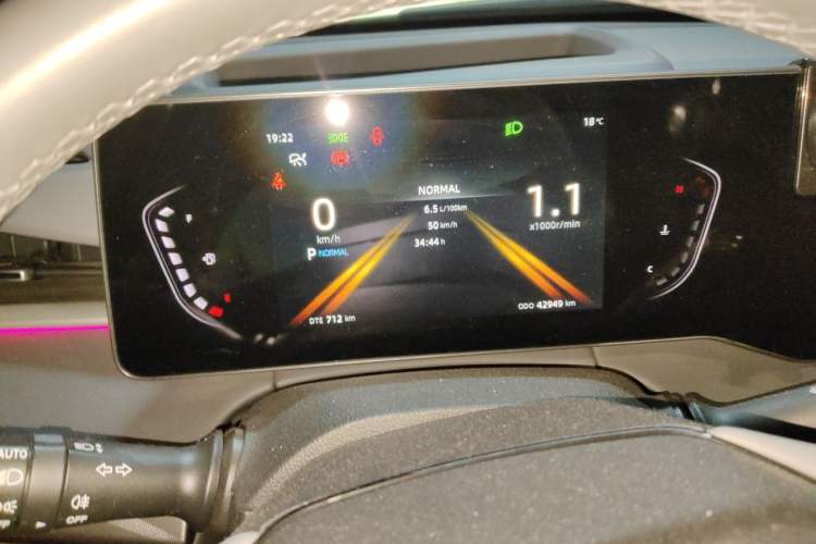 Used CHANGAN Ruicheng PLUS 2023 1.5T DCT Navigation Edition Instrument Cluster