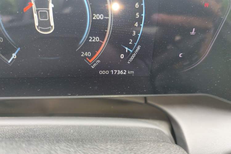 Used CHANGAN Ruicheng PLUS 2023 1.5T DCT Lingyue Trim Odometer Close Up