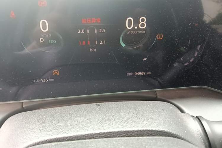 Used CHANGAN Ruicheng PLUS 2023 1.5T DCT Prestige Edition Odometer Close Up