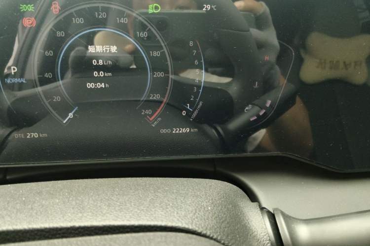 Used CHANGAN Ruicheng PLUS 2023 1.5T DCT Prestige Edition Odometer Close Up