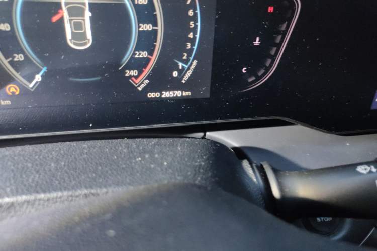 Used CHANGAN Ruicheng PLUS 2023 1.5T DCT Lingyue Trim Odometer Close Up
