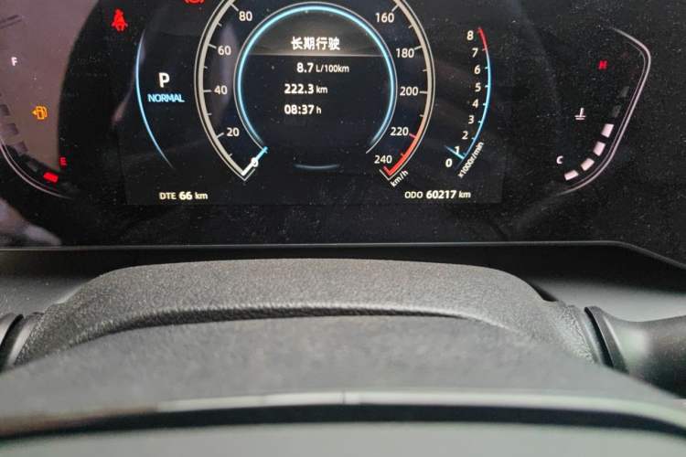 Used CHANGAN Ruicheng PLUS 2023 1.5T DCT Prestige Edition Odometer Close Up