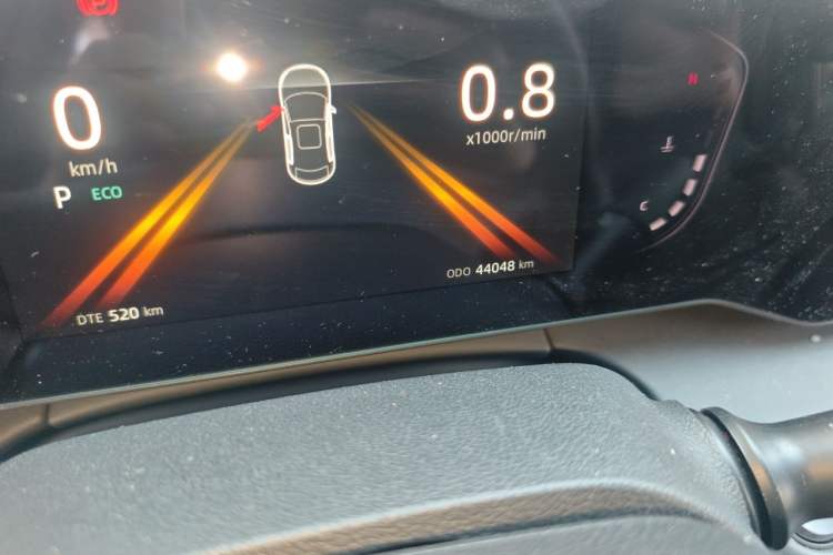 Used CHANGAN Ruicheng PLUS 2023 1.5T DCT Prestige Edition Odometer Close Up